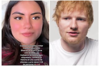Descubrió que tenía piojos unos días antes de conocer a Ed Sheeran y la secuencia se viralizó