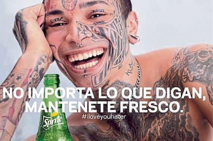 Contra el bullying: en su flamante campaña internacional pero realizada por la agencia argentina Santo, Sprite, la marca del grupo Coca-Cola, se sumó a la cruzada contra el bullying bajo la consigna de “es temporada de haters, mantenete fresco”.