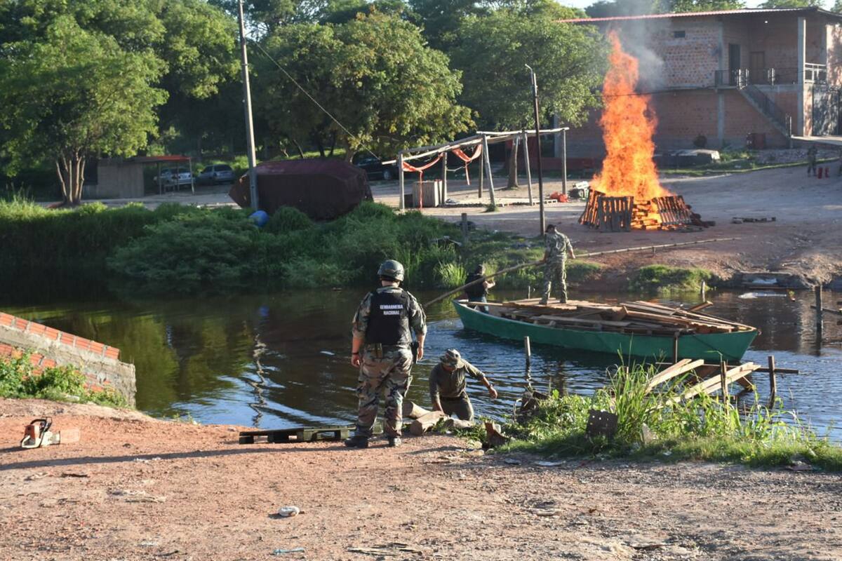 Contrabando de combustible en Formosa