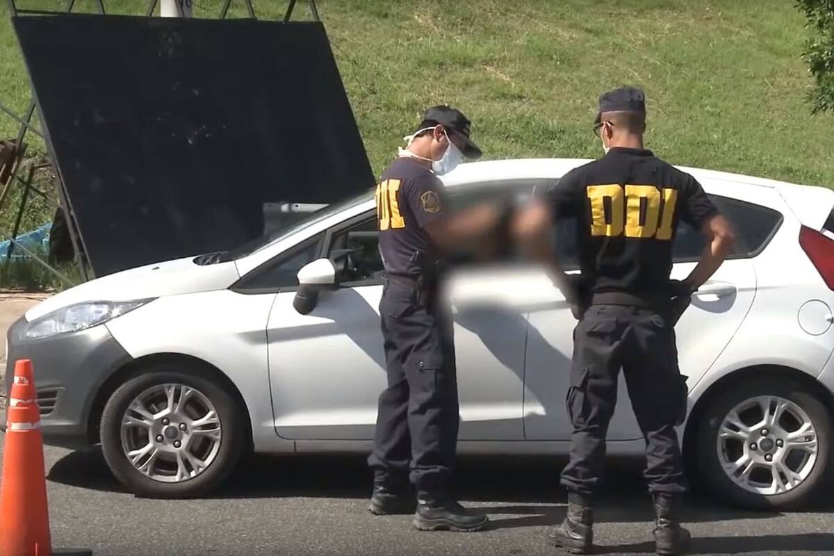 Control y secuestro de vehículos en el conurbano bonaerense