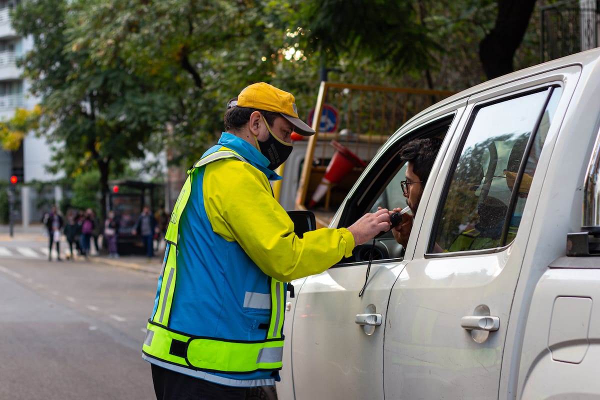 Controles de alcoholemia en la ciudad de Buenos Aires