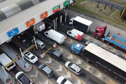 controles de permisos de circulación en peaje autopista ricchieri