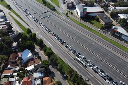 Controles de transito en Panamericana.