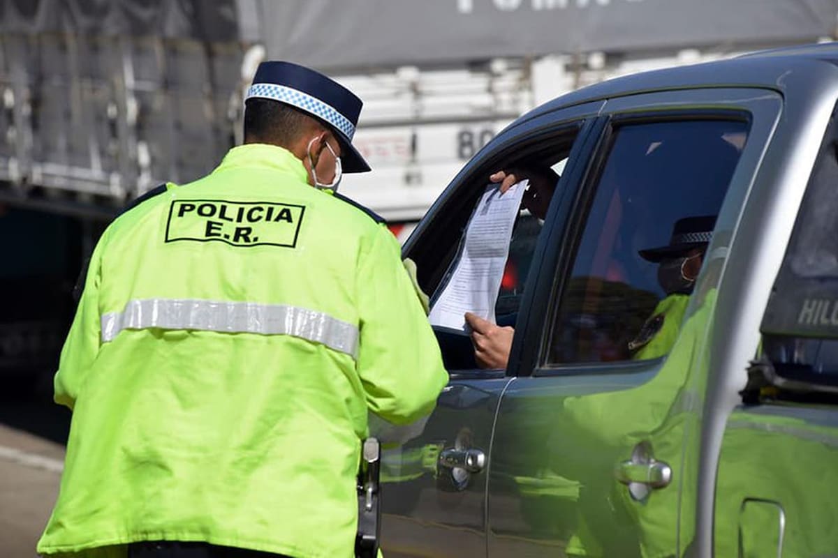 Controles en Entre Ríos