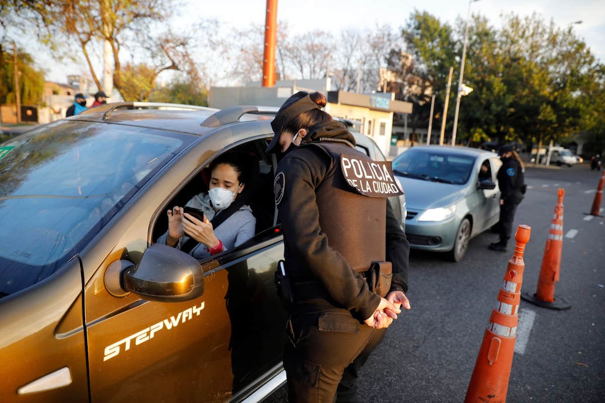 controles en ingreso a caba gral paz y Av. Mitre