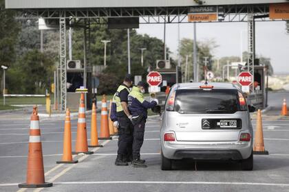 Controles en la Ruta 2 y en la entrada a Mar del Plata