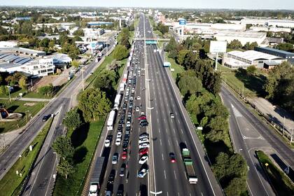 Controles en Panamericana sentido al norte