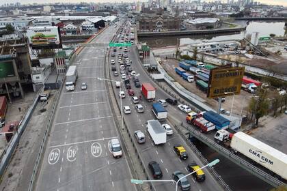 Controles en puente Pueyrredón