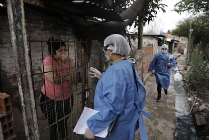 El Ministerio de Salud de la provincia informó ayer que se diagnosticó al 80% de la población del barrio