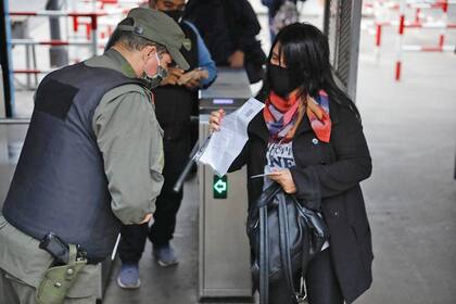 Controles para poder circular