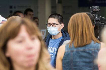 Controles por coronavirus en el aeropuerto de Ezeiza