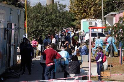 Controles y testeos por Coronavirus en Villa Itatí.