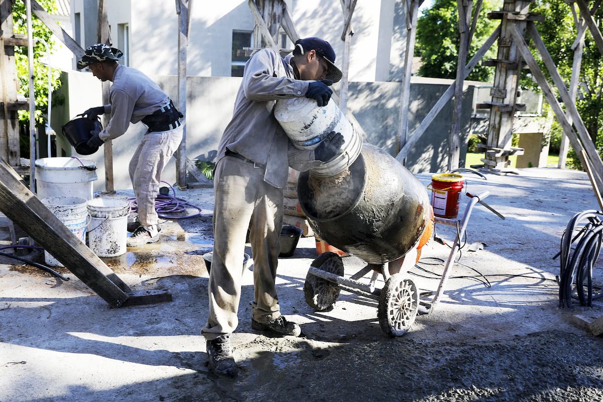 contruccion, mano de obra