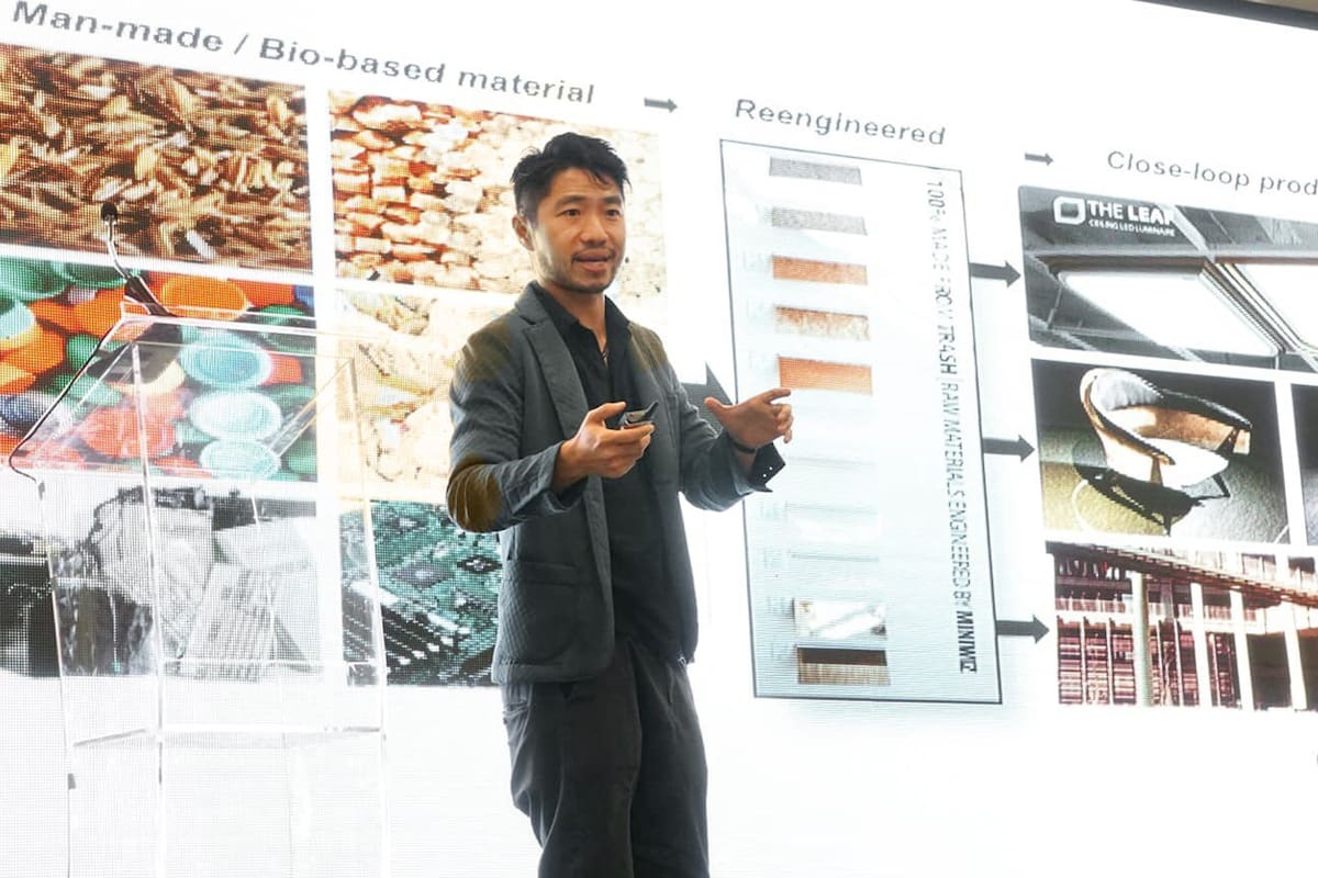 Convierte en oro el descarte; con diseños y edificios hechos a partir de residuos, el taiwanés Arthur Huang se volvió una celebridad