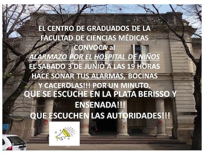 Convocatoria a cacerolazos y bocinados en La Plata, Berisso y Ensenada