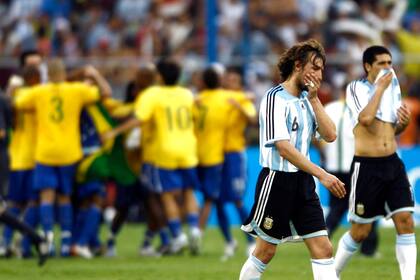 El golpe en la final de la Copa América 2007, en Venezuela: Brasil ganó por 3-0