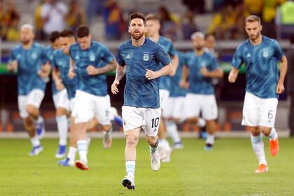 Messi, el capitán, al frente: la selección se asoma a un año intenso