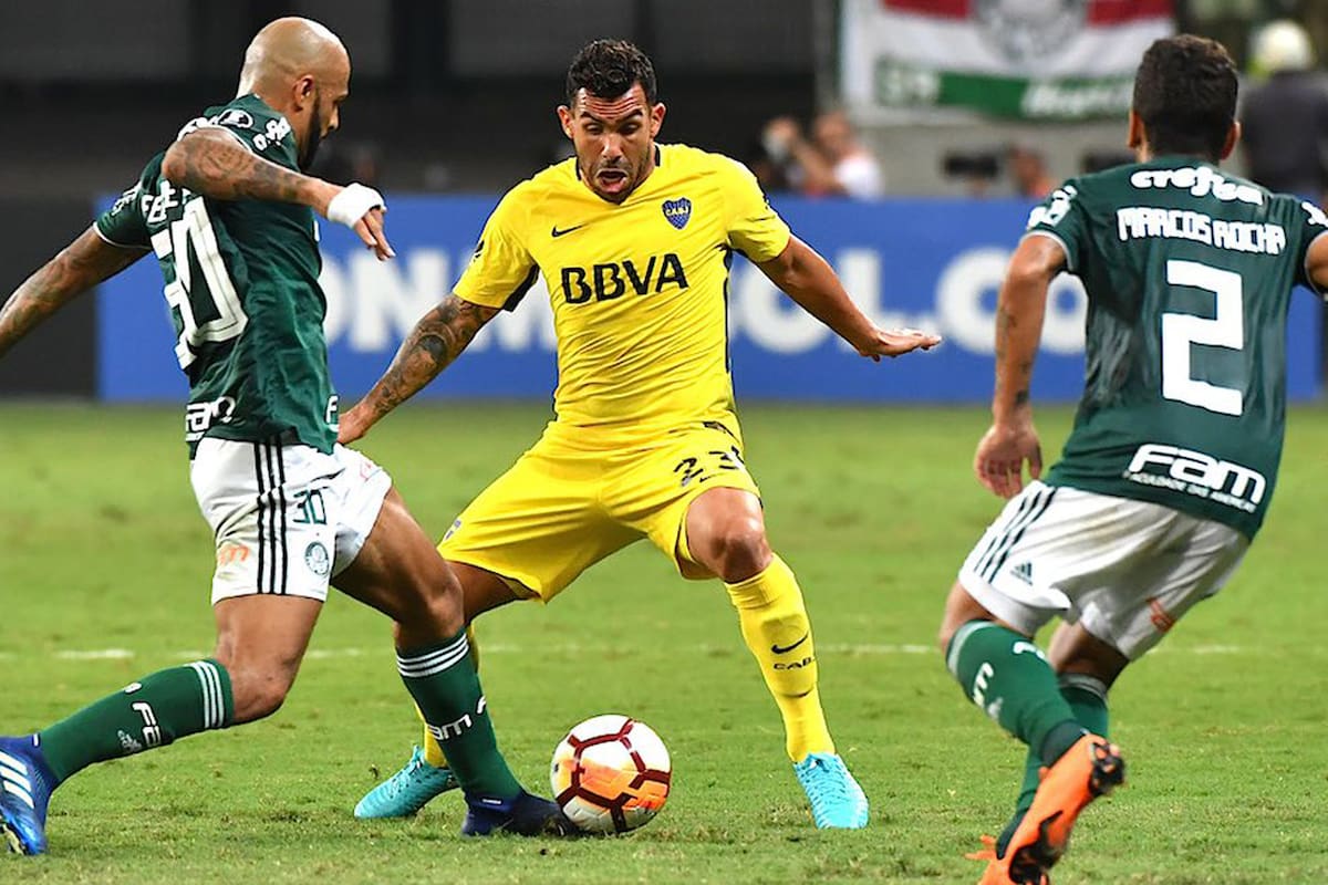 Copa Libertadores equipos argentinos Boca Vs. Palmeiras