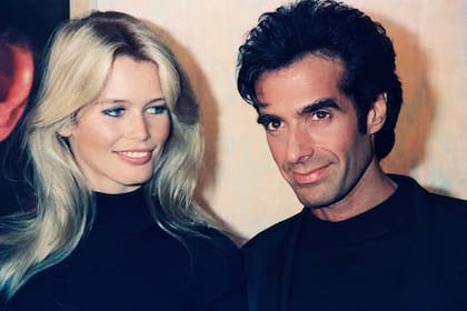 Copperfield mantuvo un romance con Claudia Schiffer