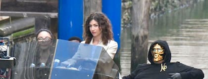 Corberó, en pleno rodaje de Lift, film que acaba de comenzar con las grabaciones