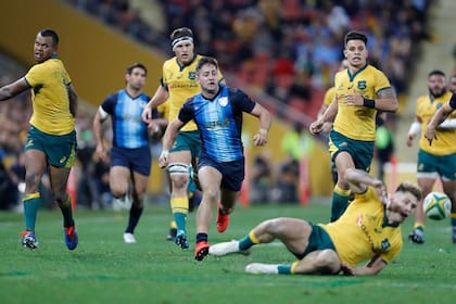 Cordero, en el último partido ante Australia