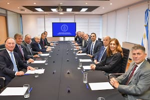 Cordero, en la reunión con el "Grupo de los Seis"