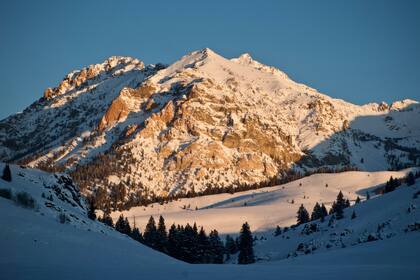 Cordillera Sawtooth en Stanley, Idaho