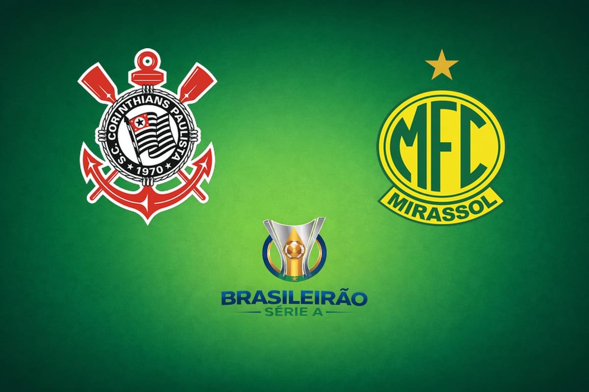 Corinthians vs. Mirassol por el Brasileirao Serie A, 2026: día, hora y cómo seguir online