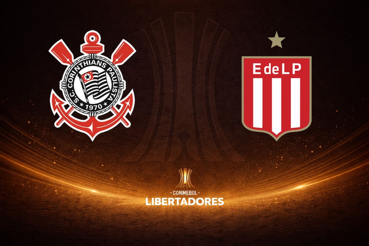 Corinthians y Estudiantes de La Plata disputaron uno de los encuentros de la jornada de la Copa Libertadores