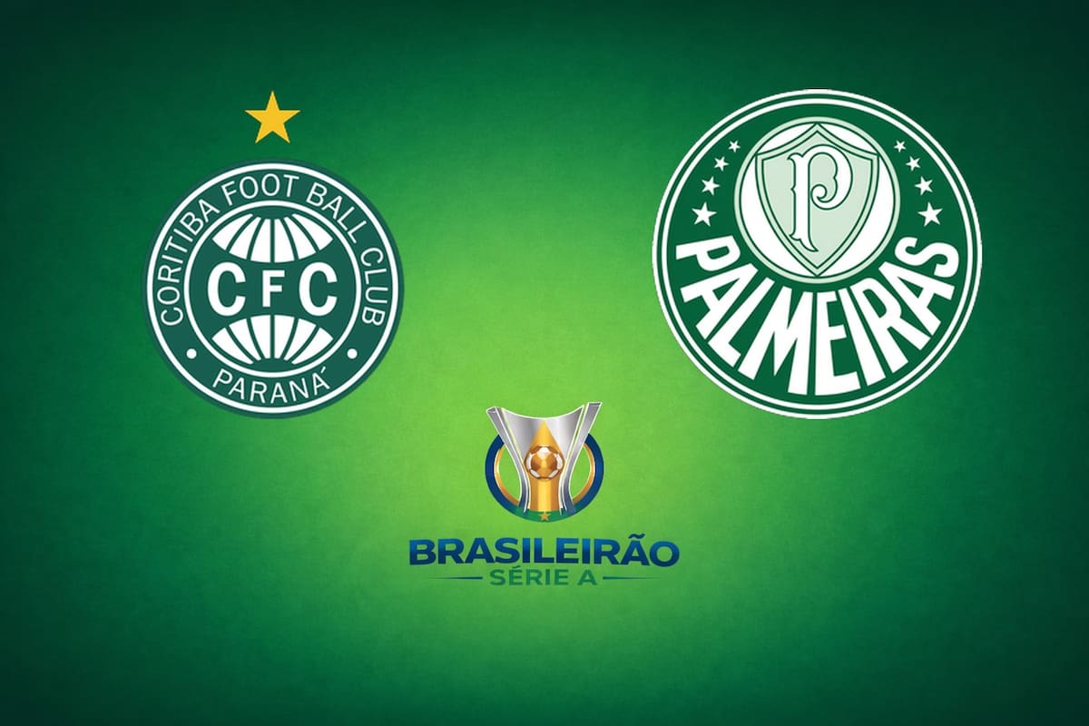 Coritiba vs. Palmeiras por el Brasileirao Serie A 2026: día, hora y cómo seguir online