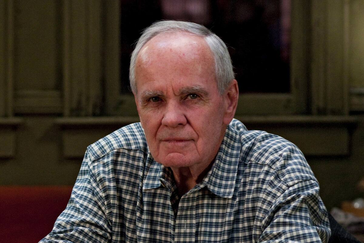 Cormac McCarthy en tiempos del estreno de "Sunset Limited", 2011