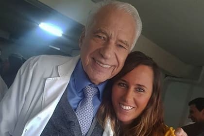 Cormillot y su novia, la nutricionista Estefanía Pasquini