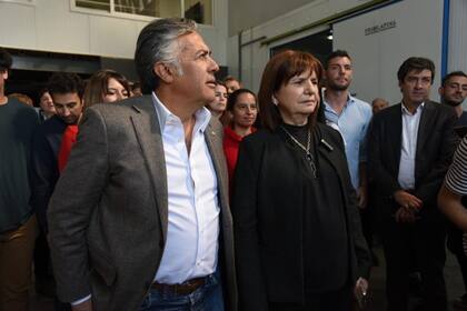 Cornejo y Bullrich, en Mendoza