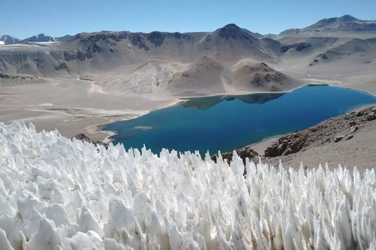 Corona del Inca. Por su altura, el acceso en 4x4 se realiza sólo de diciembre a abril.