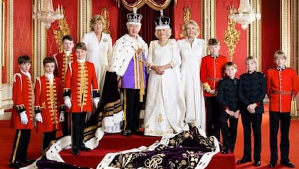 Coronación de Carlos III y su esposa, Camila, como reyes del Reino Unido, en un acto celebrado en la Abadía de Westminster, de Londres