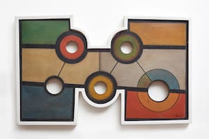 Coronas V, 1948, una de las obras que exhibió el Bellas Artes