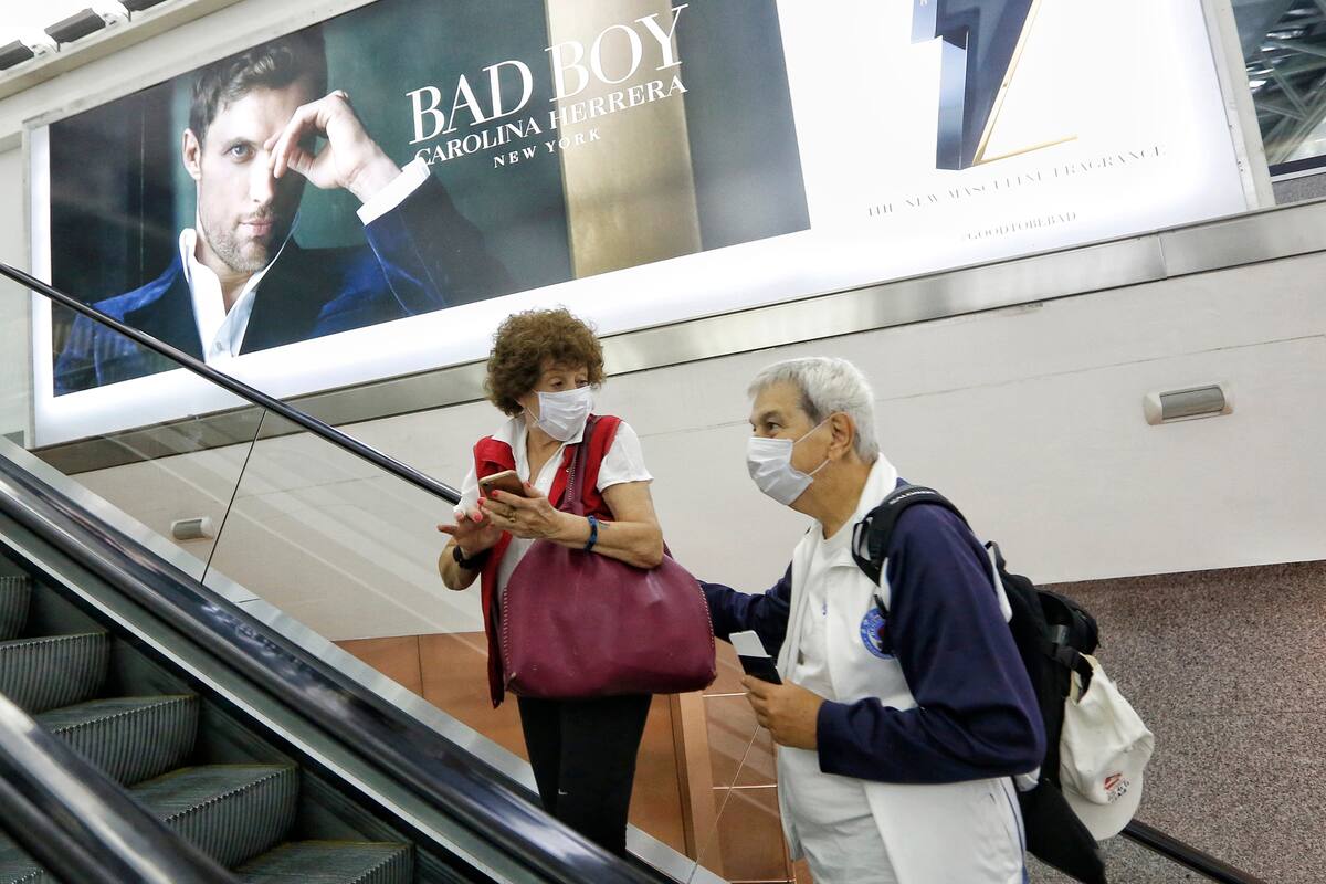 coronavirus aeropuerto ezeiza italia barbijos avión