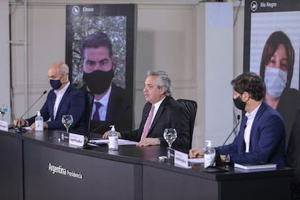 Alberto Fernández respondió preguntas luego del anuncio de la nueva fase de la cuarentena