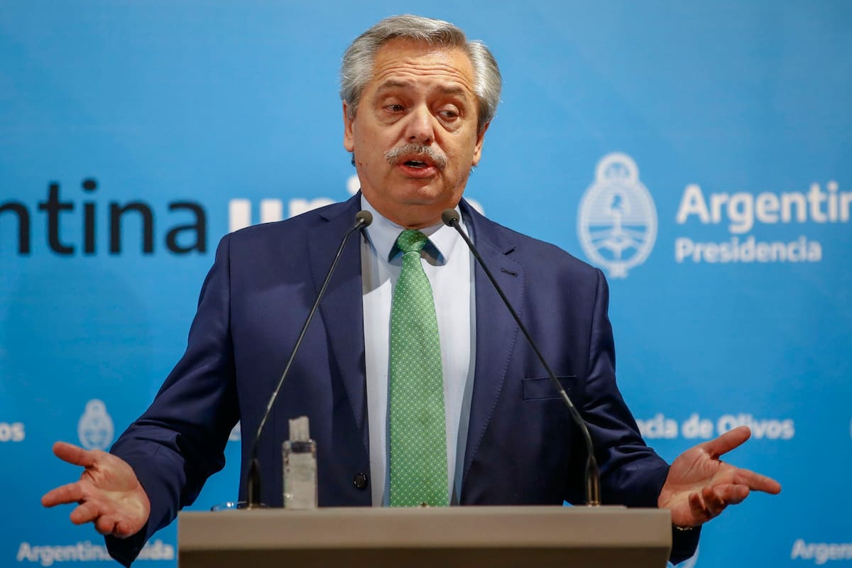 Coronavirus: Alberto Fernández va de la prueba a los errores