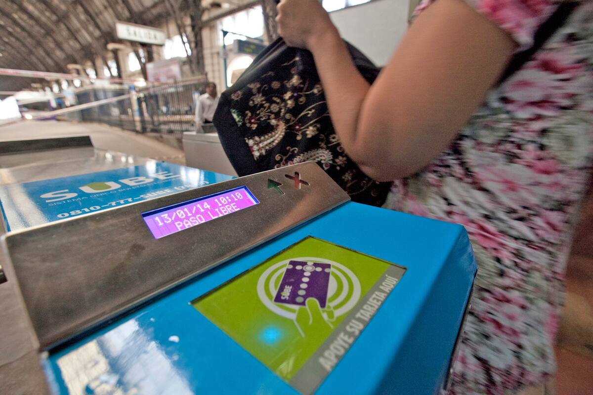 Coronavirus en Argentina: se amplía el saldo negativo de la SUBE para los que viajan a realizar tareas esenciales