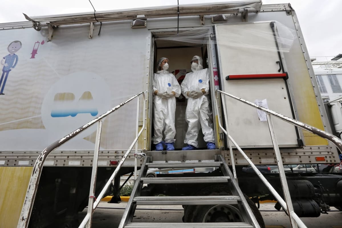 Coronavirus en la Argentina. Así es el operativo de testeo que se está haciendo en a Villa 31