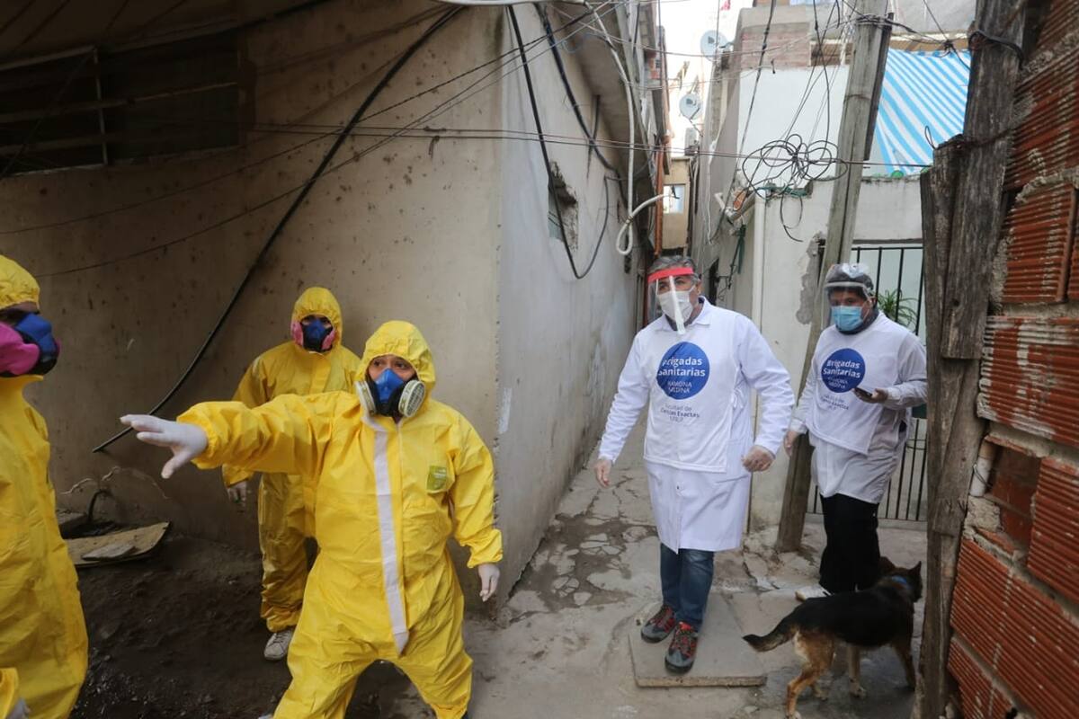 Coronavirus en la Argentina: el barrio José Luis Cabezas, otro foco de contagio que inquieta a Axel Kicillof