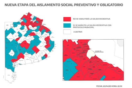 Coronavirus en la Argentina: en qué municipios de la provincia de Buenos Aires autorizaron las salidas recreativas