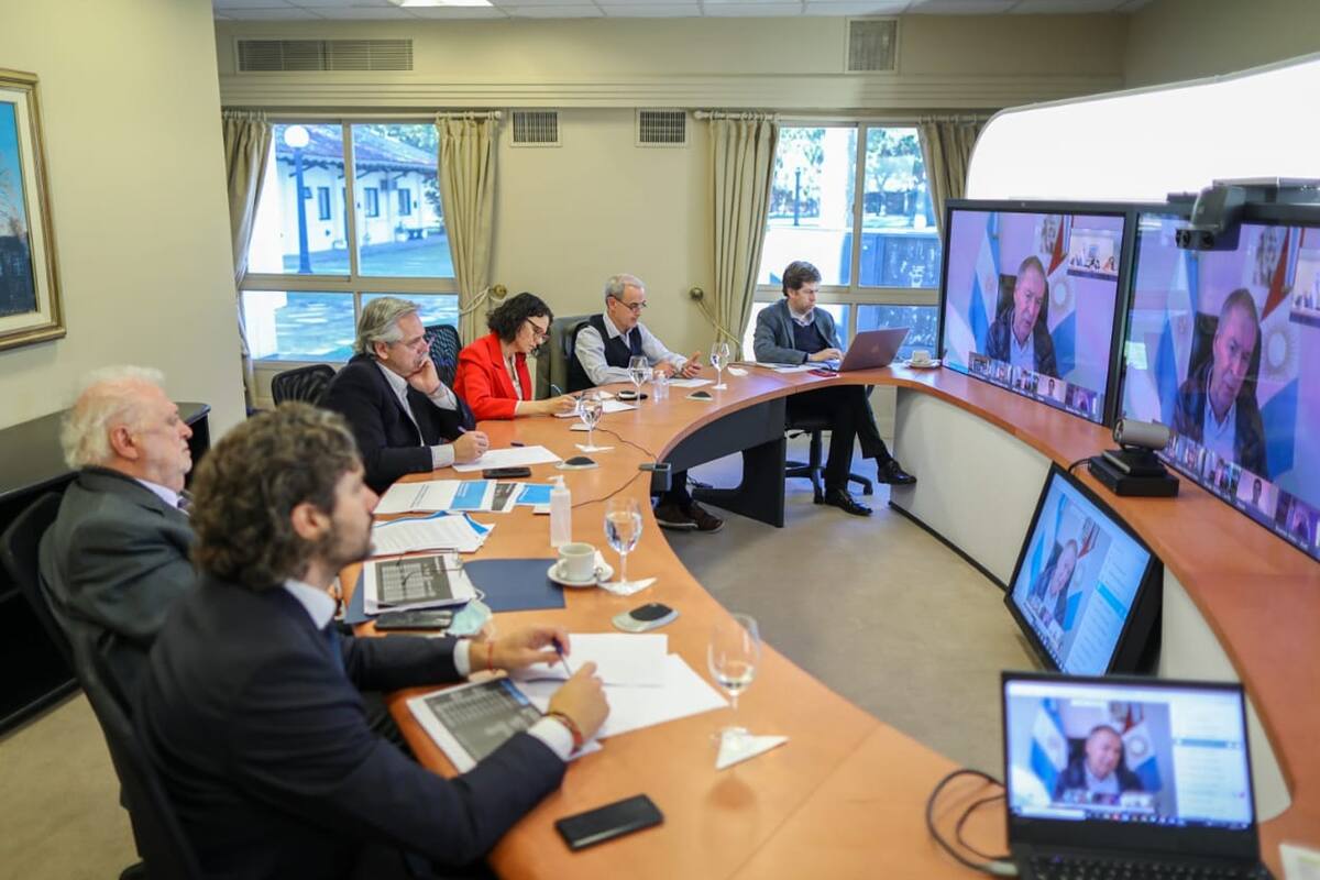 Coronavirus en la Argentina: Fernández busca el apoyo de los gobernadores para la extensión de la cuarentena que anunciará esta noche