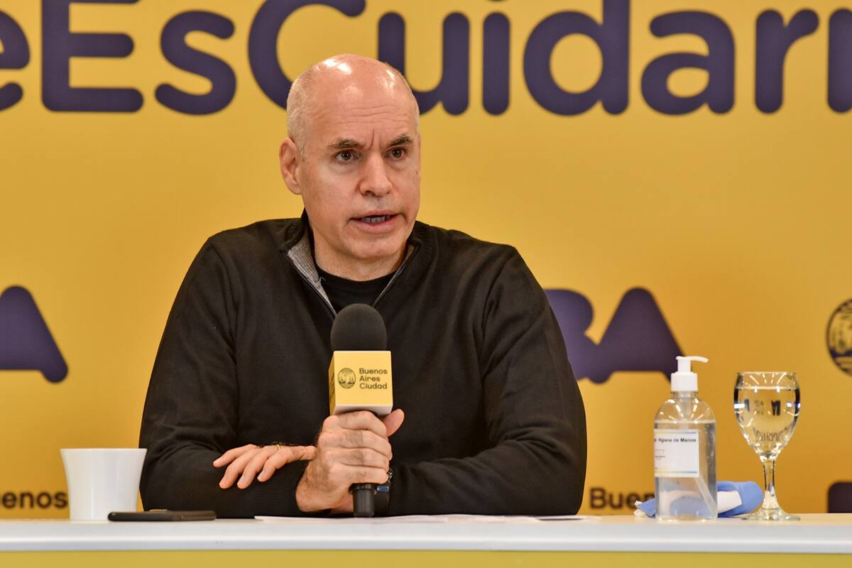 Coronavirus en la Argentina. Horacio Rodríguez Larreta: "Si los casos siguen aumentando necesariamente vamos a tener que ir a una restricción mayor"