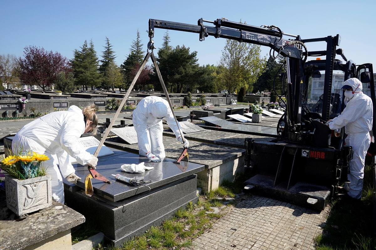 Coronavirus: España vivió su día más letal, con 769 muertos en 24 horas