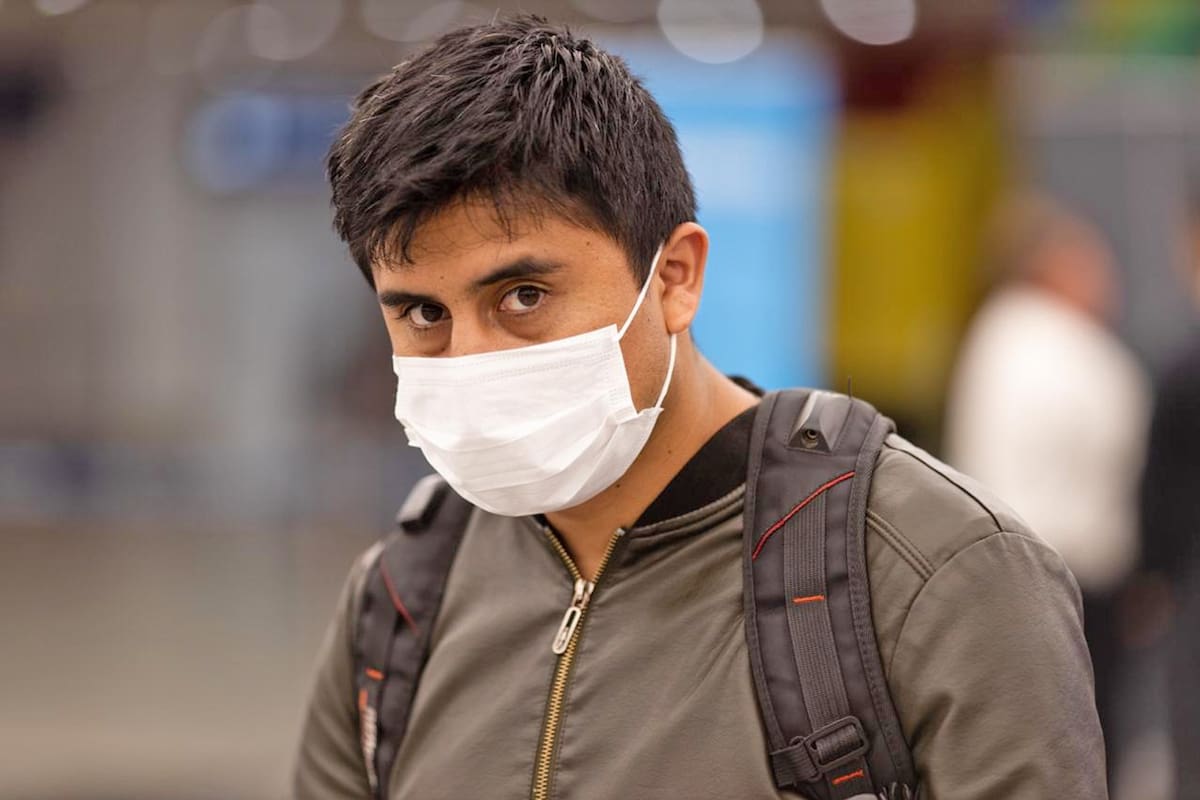 Coronavirus Ezeiza Vuelos cancelados Italia Barbijos pasajeros