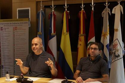 Coronavirus: Horacio Rodríguez Larreta tuvo una reunión virtual con alcaldes