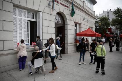 Vacunación en el Centro de Salud N°1