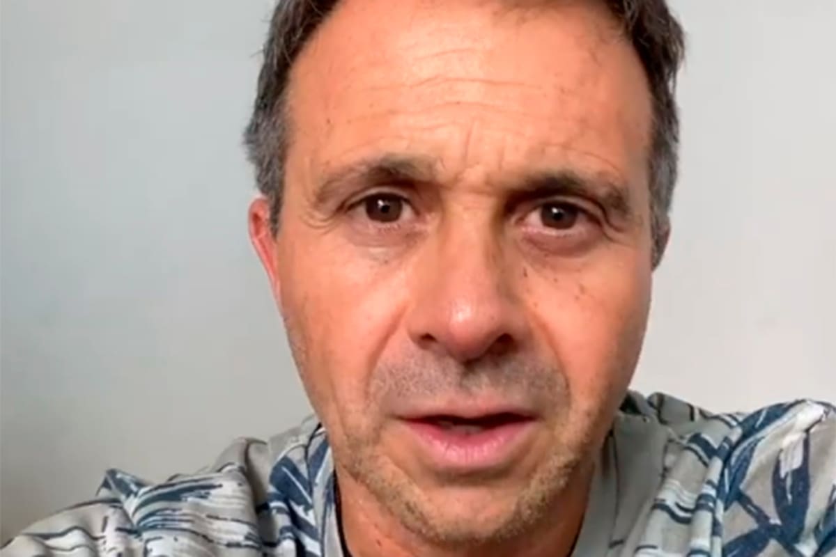 Coronavirus: Sergio Lapegüe dio a conocer el resultado del hisopado y deberá permanecer 14 días aislado